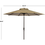 Tiana Inner Stripe Patio Umbrella