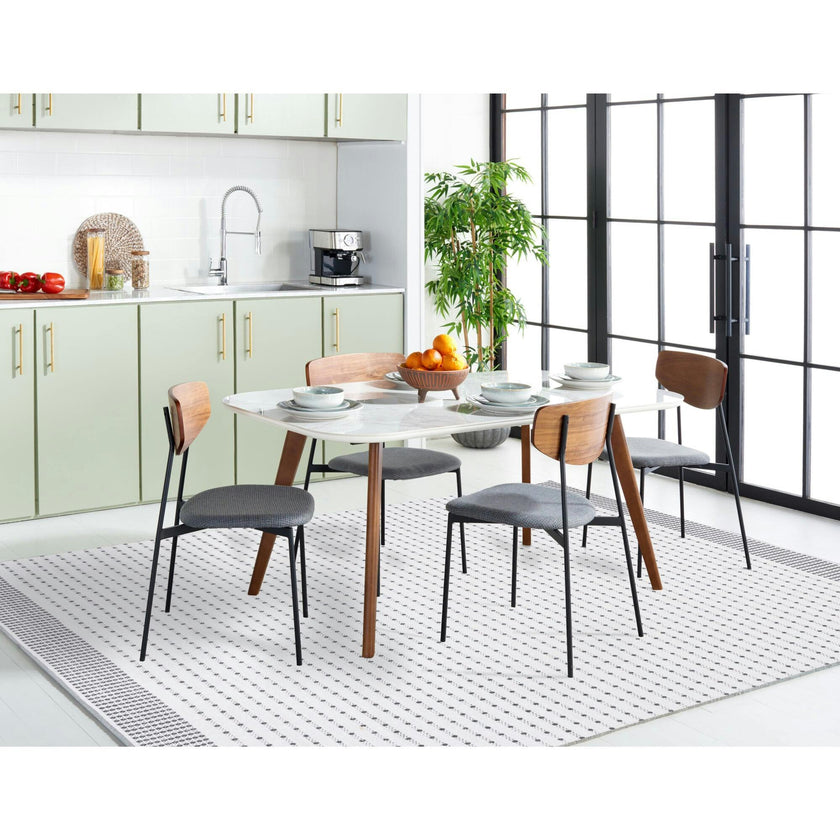 Montauk Dottie Rug, Grey