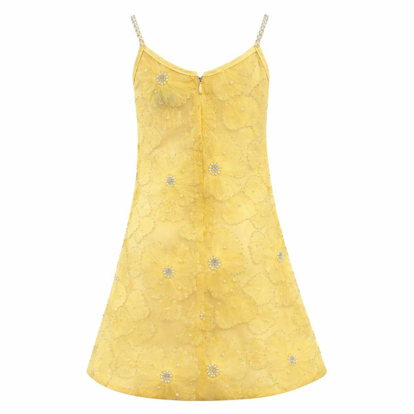Princess Beaded Flowers Dress