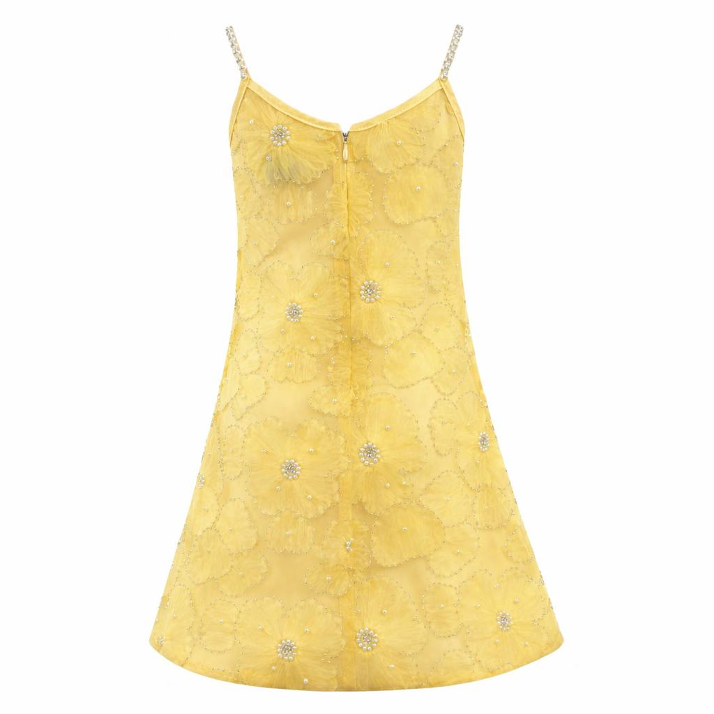 Princess Beaded Flowers Dress