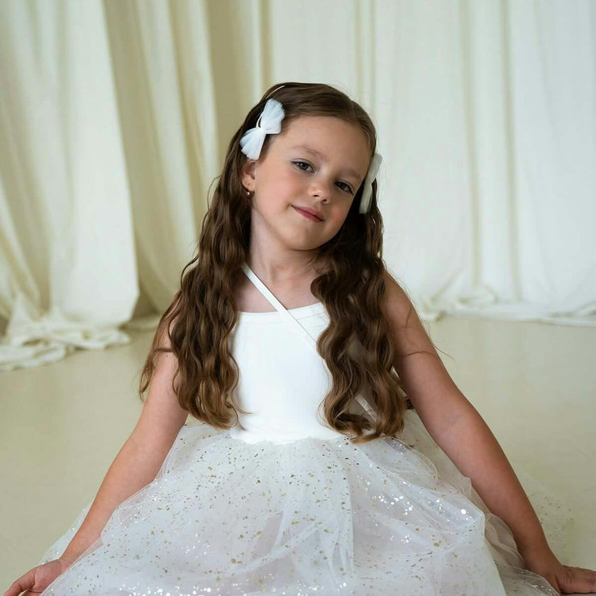 Sparkle White Tutu Dress