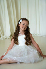 Sparkle White Tutu Dress