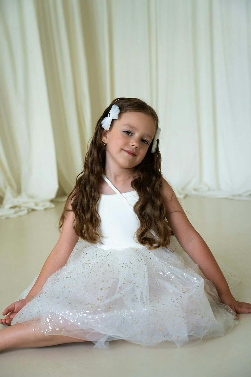 Sparkle White Tutu Dress