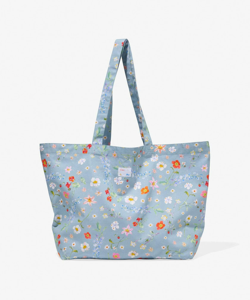 Shopper Bag, Light Floral