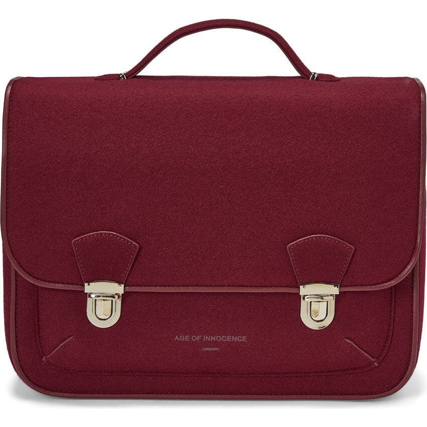 Boston Wool Burgundy