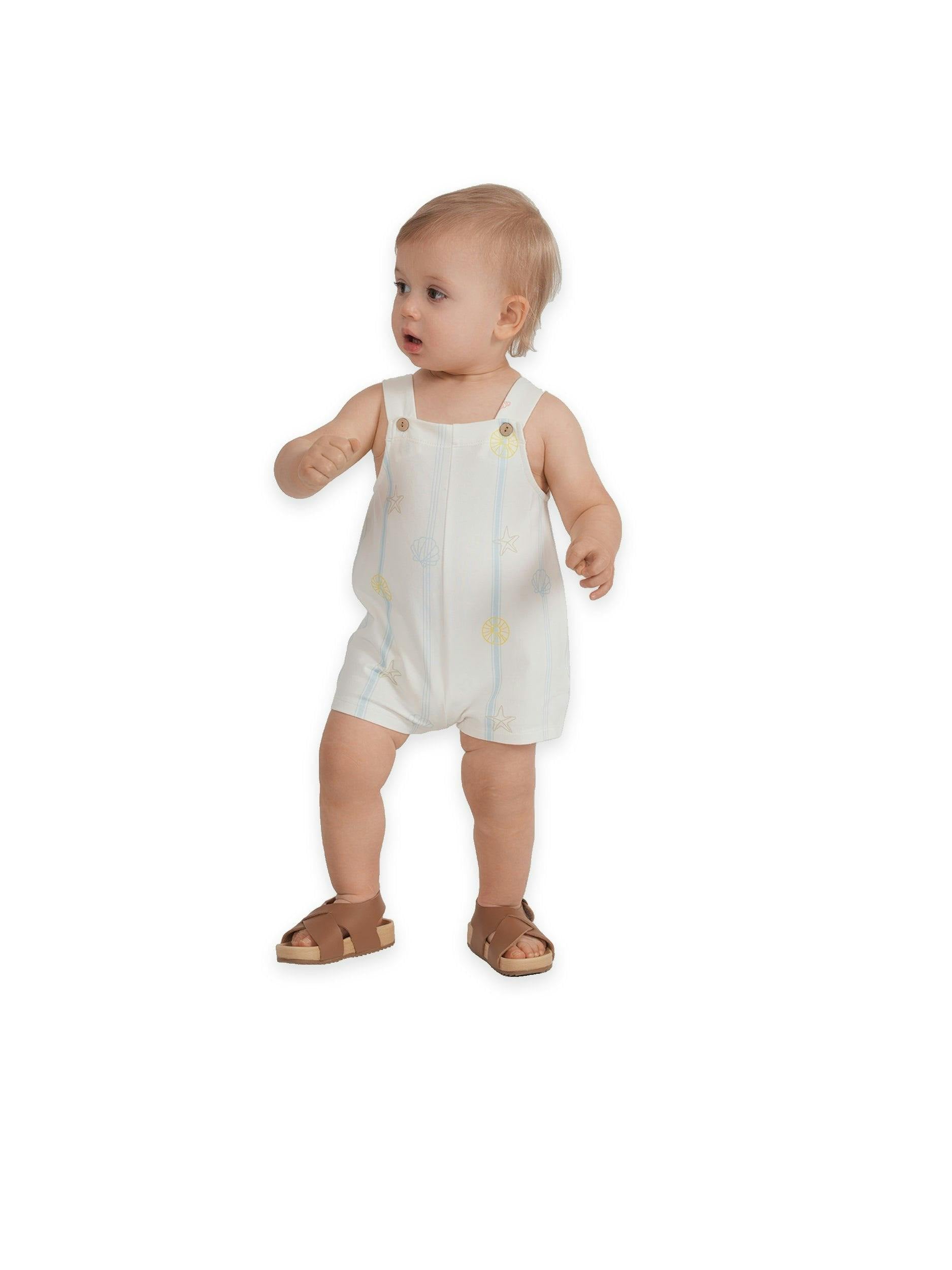 SeaShell Printed Overalls