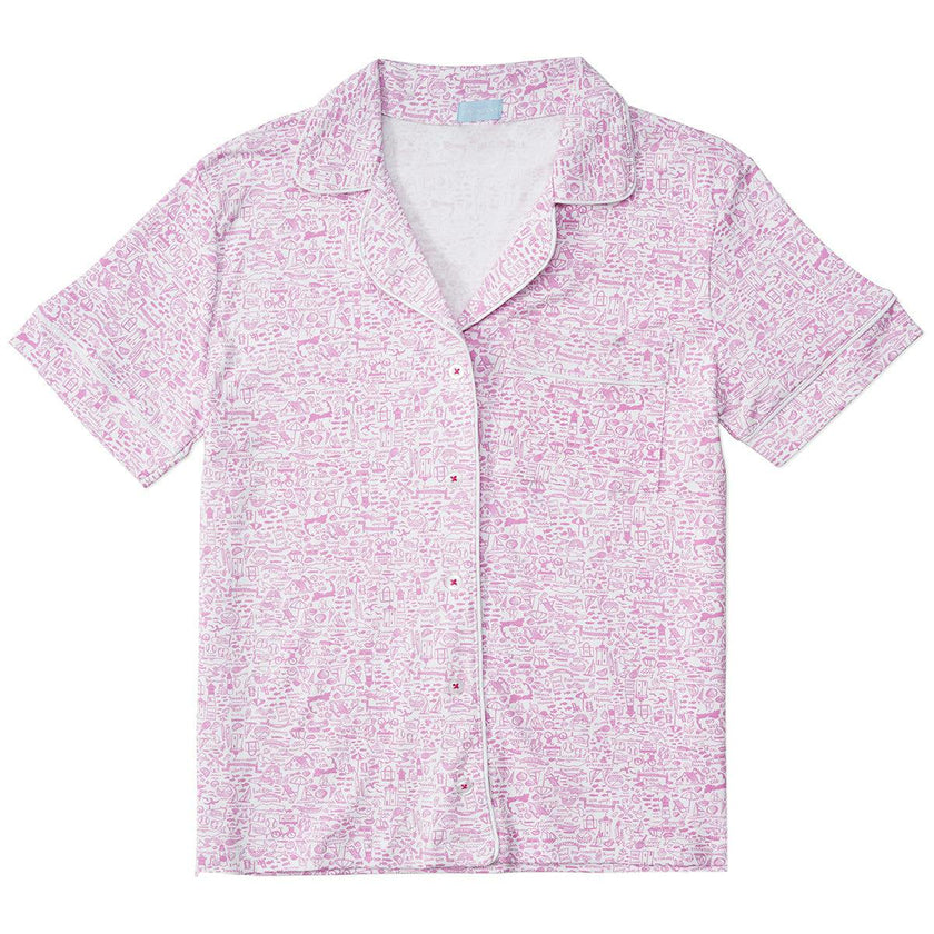 Cape Cod Women’s Button Front Short Pajama Set