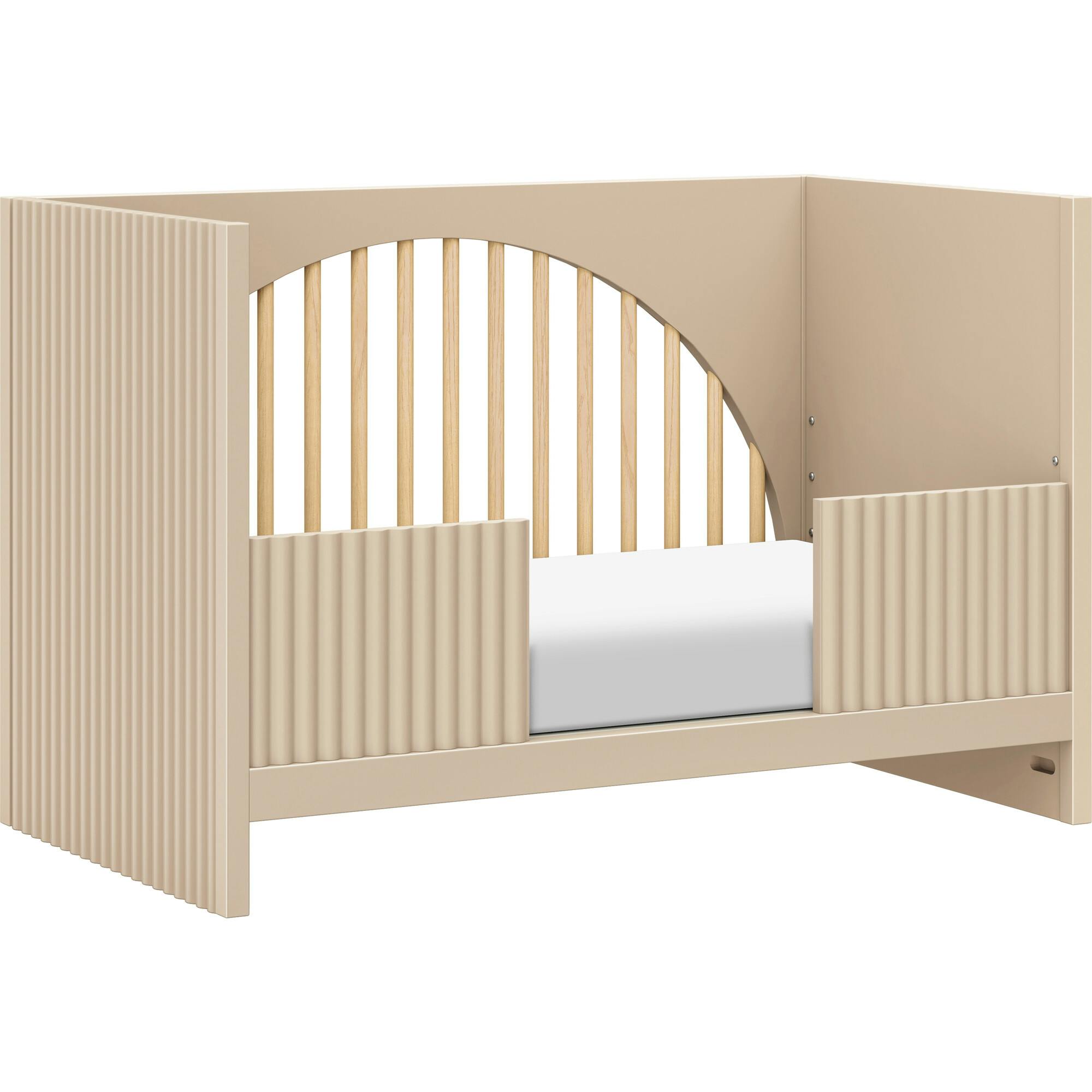 Moab 3-in-1 Convertible Crib in Taupe / Ash