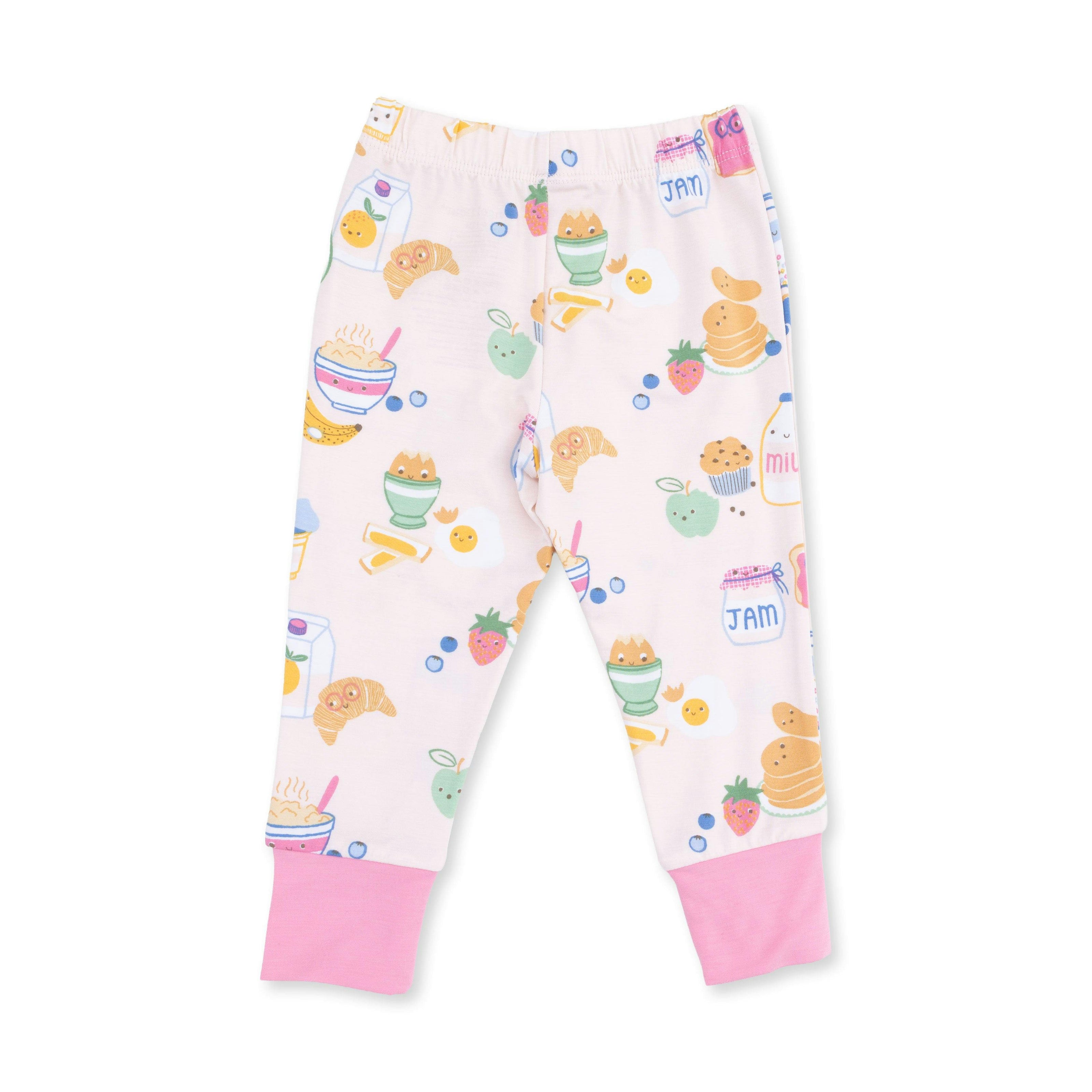 Breakfast Club Pink - Long Sleeve Loungewear Set