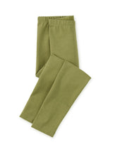 Solid Leggings, Loden Green