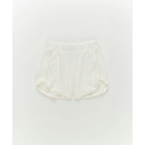 Girls Rib Shorts in Black