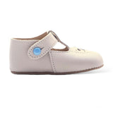 Robin British Pre-Walker Baby Shoes - Ivory