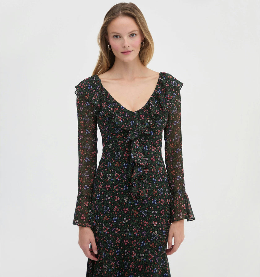 The Edwina Dress - Woodland Floral
