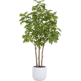 7' Faux Potted Sumac Tree
