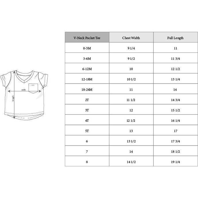 V-Neck Pocket Tee