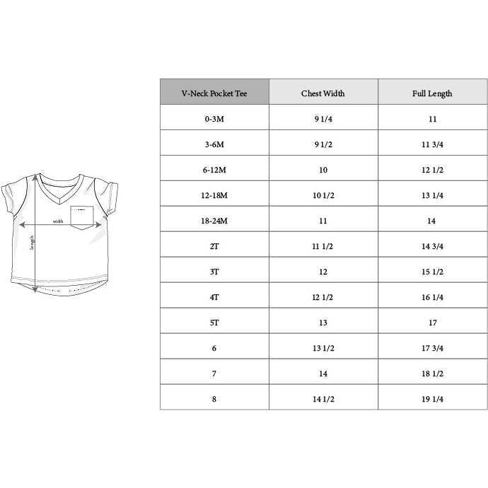 V-Neck Pocket Tee