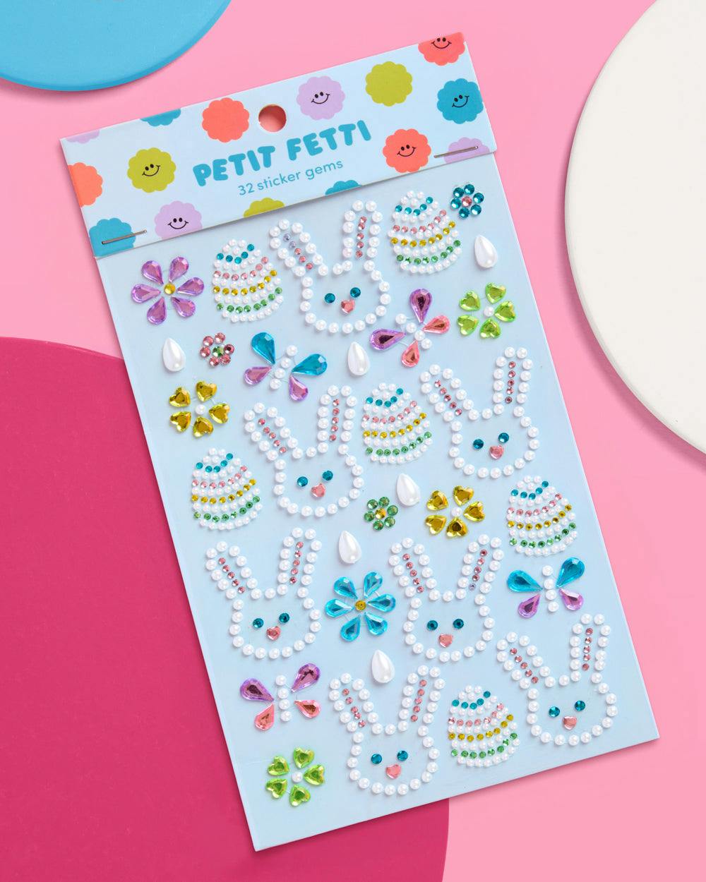 Easter Gem Set - 32 adhesive gems