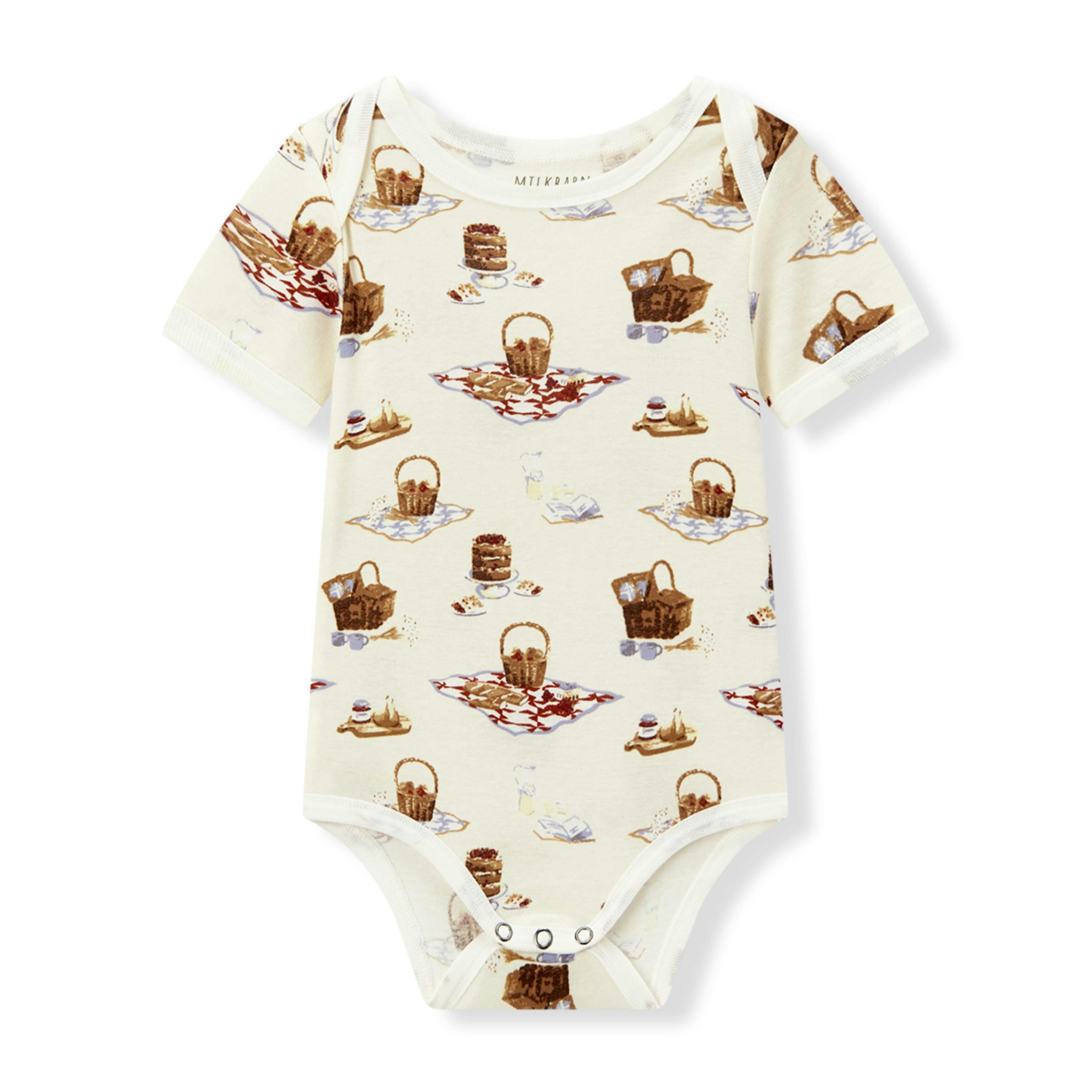 Picnic Organic Cotton Short Sleeve One Piece