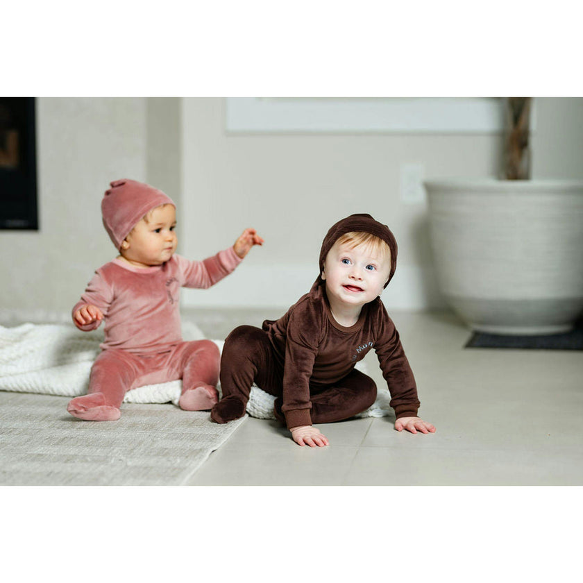 Logo Velour Footie