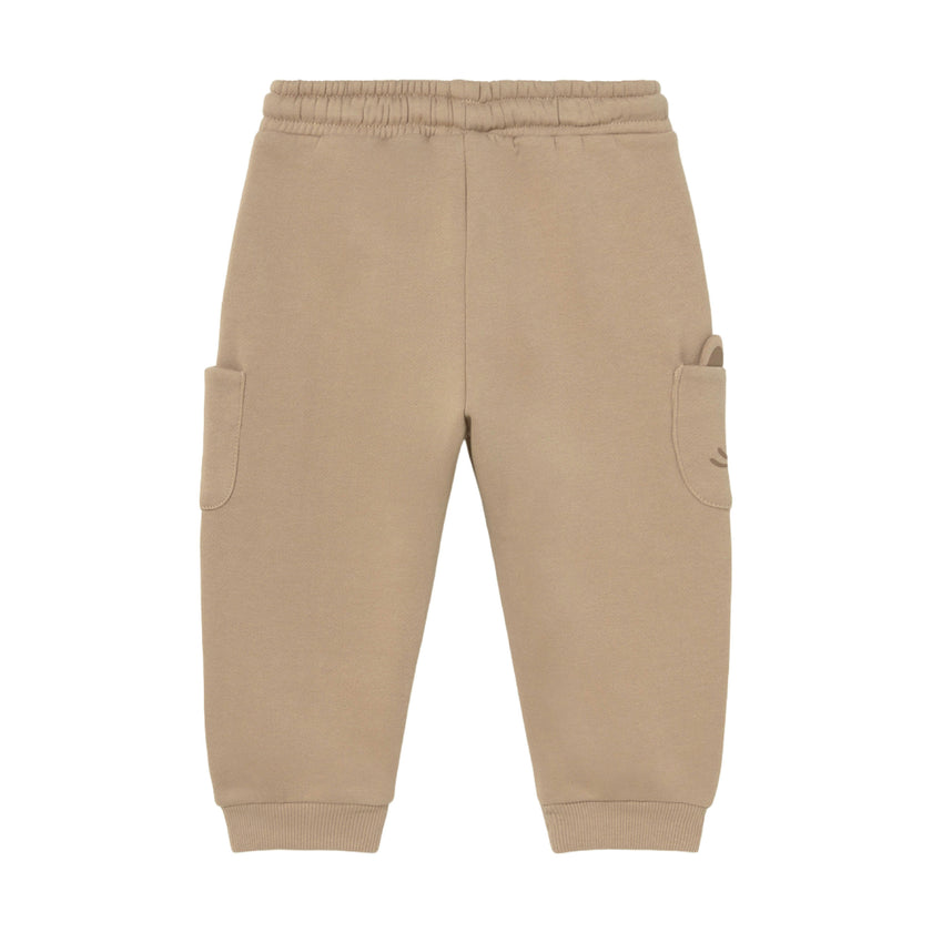 Beige Interactive Animal Sweatpants