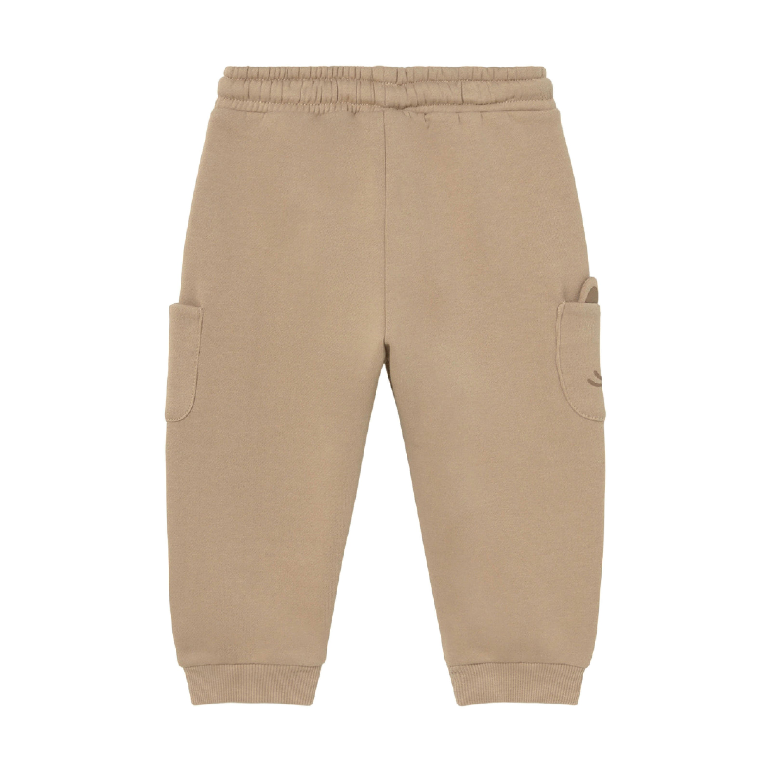 Beige Interactive Animal Sweatpants
