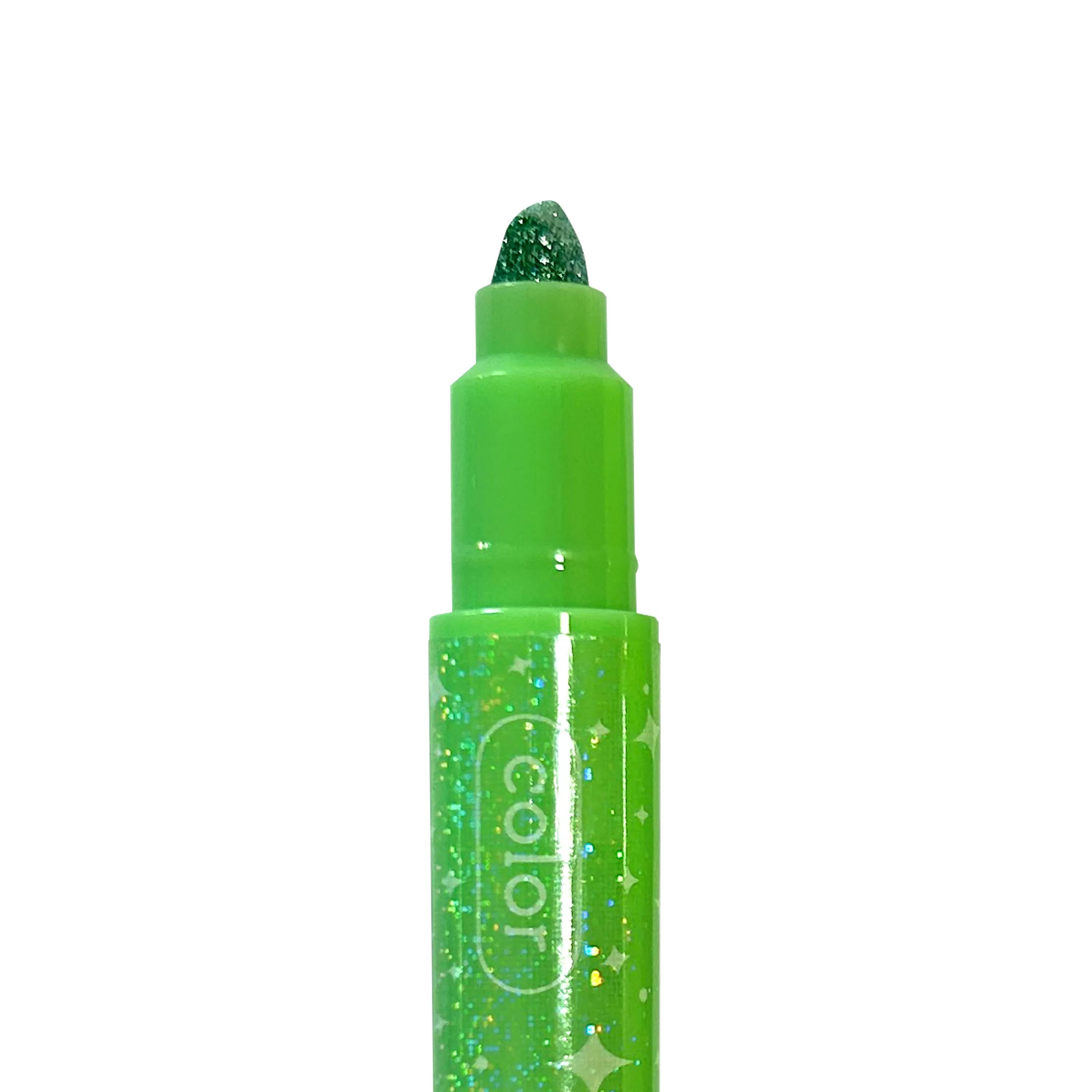 Make No Mistake! Sparkle Glittery Erasable Markers - Set of 12