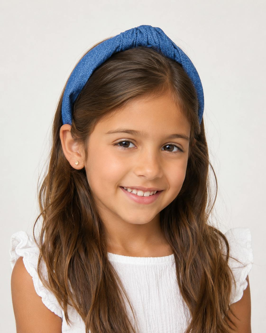 Comfy Denim Knot Headband