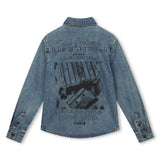 Vintage Festival Cotton Denim Shirt