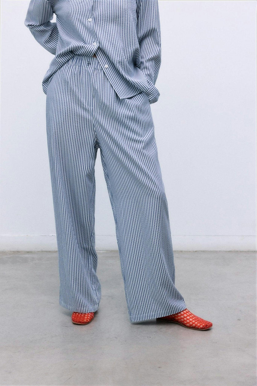 Alheli Woman Pant Summer Midnight Stripes