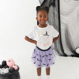Sequin Bat Halloween Tutu Skirt