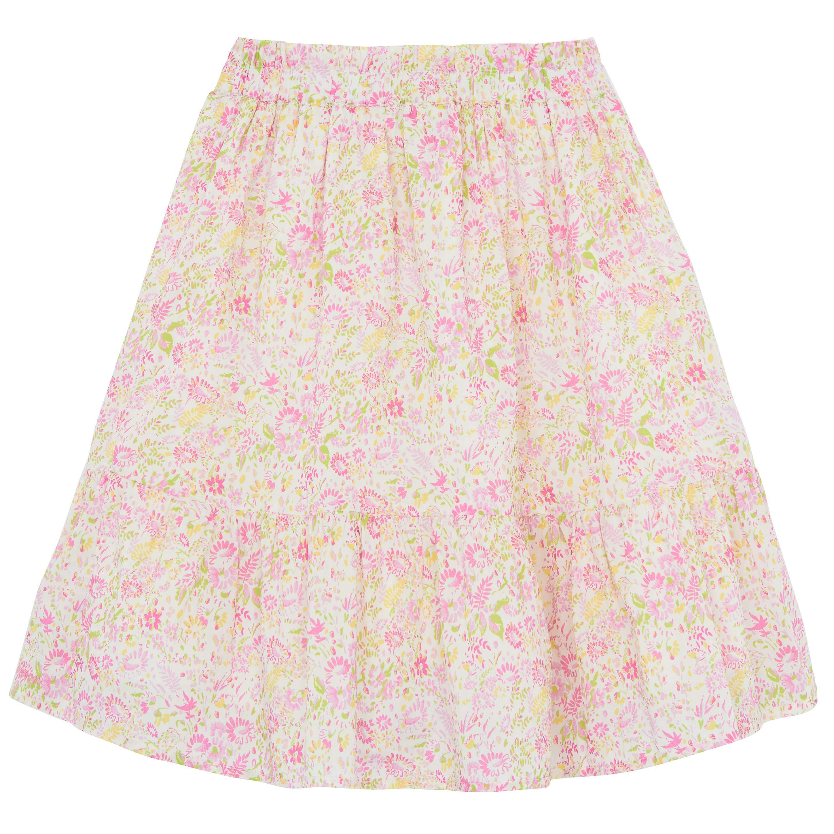 Neon Fleur Denon Midi Skirt