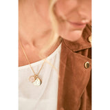 Personalized Gemstone Necklace, Rose Gold Plated