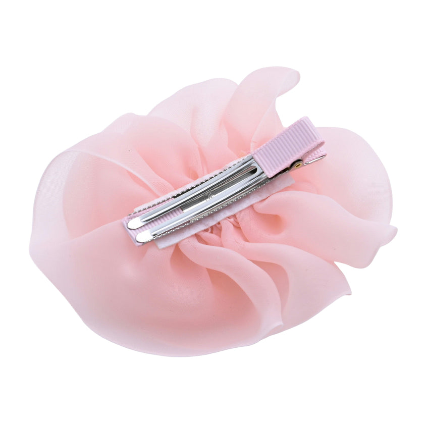 Multicolor Tulle Bow Hair Clip Set