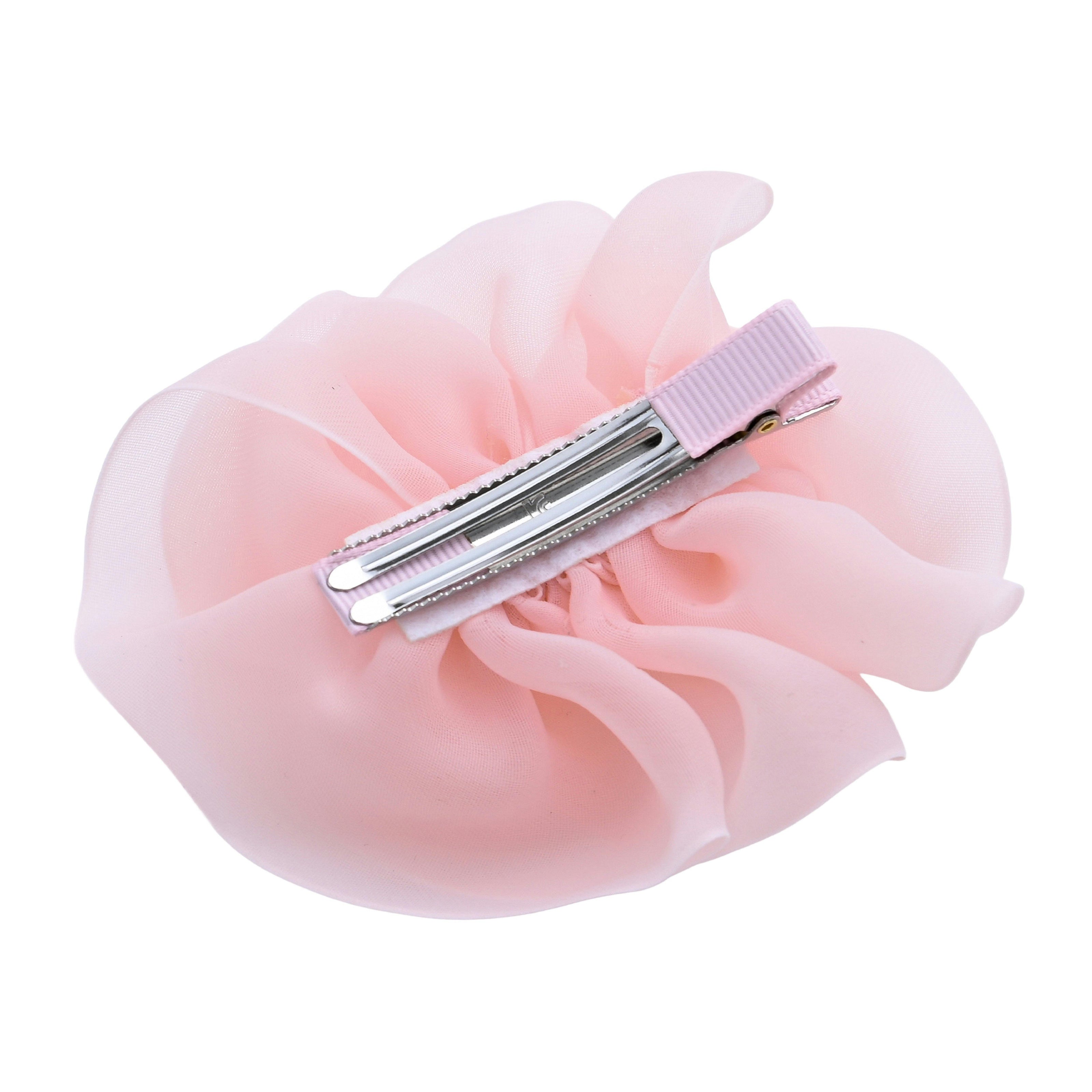 Multicolor Tulle Bow Hair Clip Set