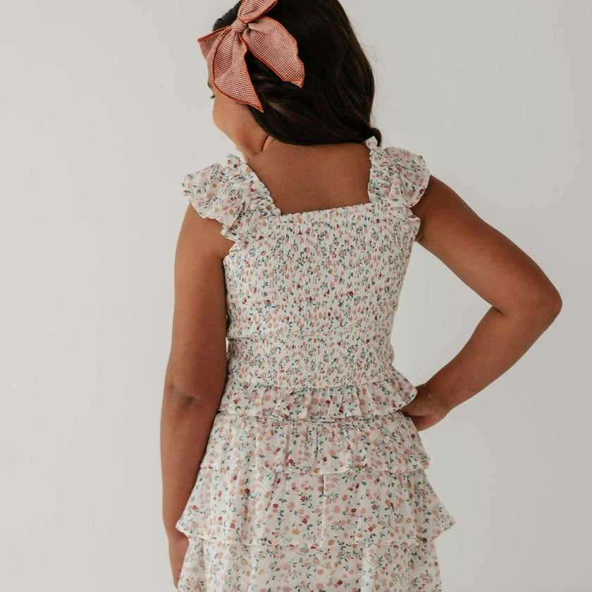 Tiered Mini Skirt