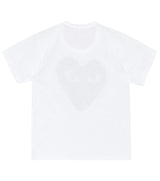 White Black Heart Eyes T-Shirt