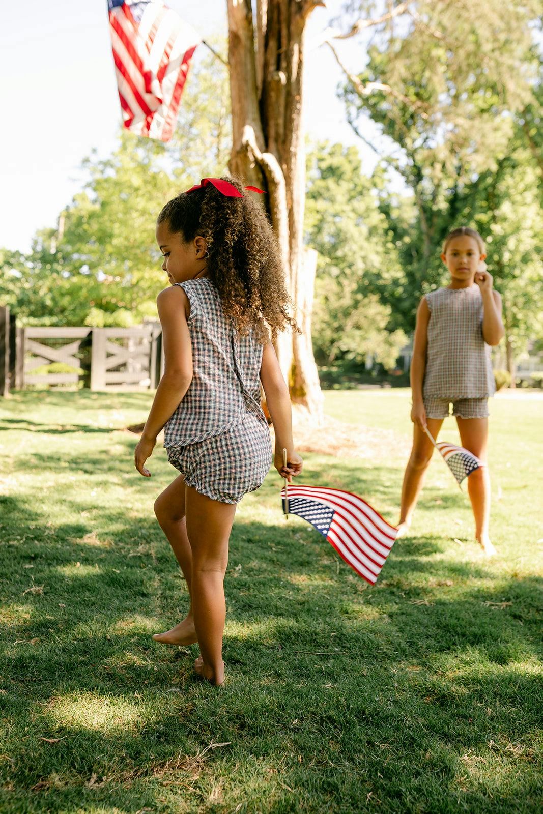 Elizabeth Set - Americana Plaid