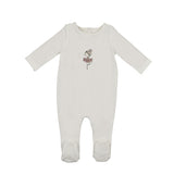 Ballerina Printed Footie