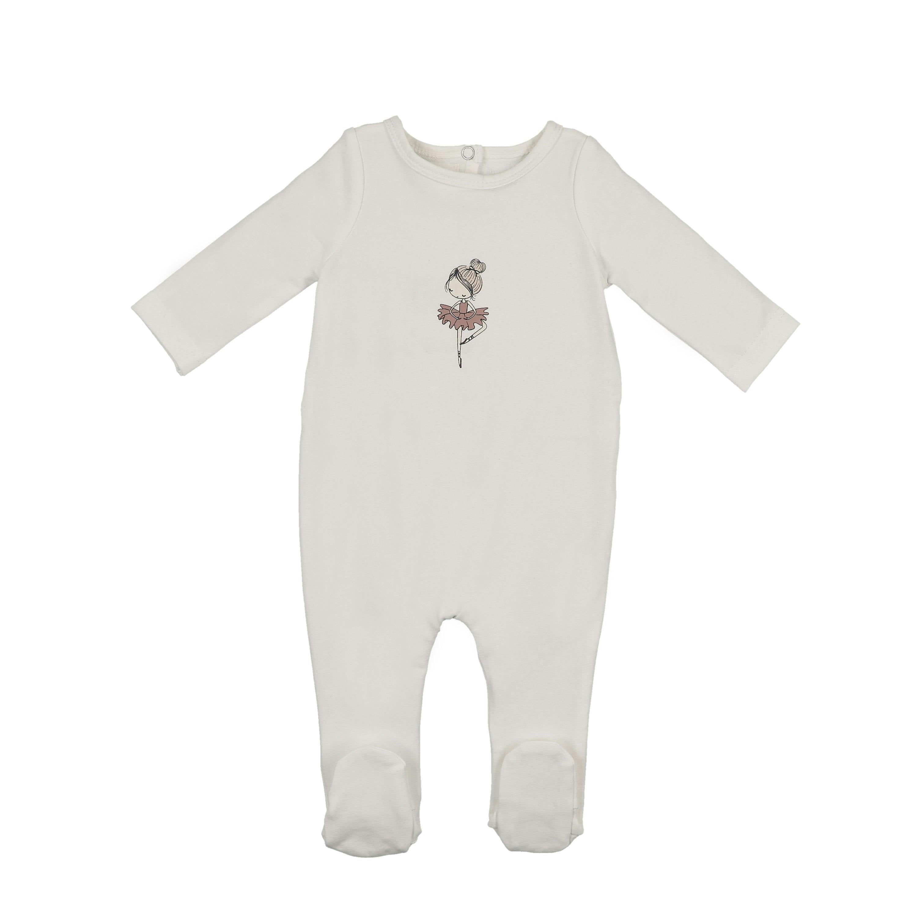 Ballerina Printed Footie