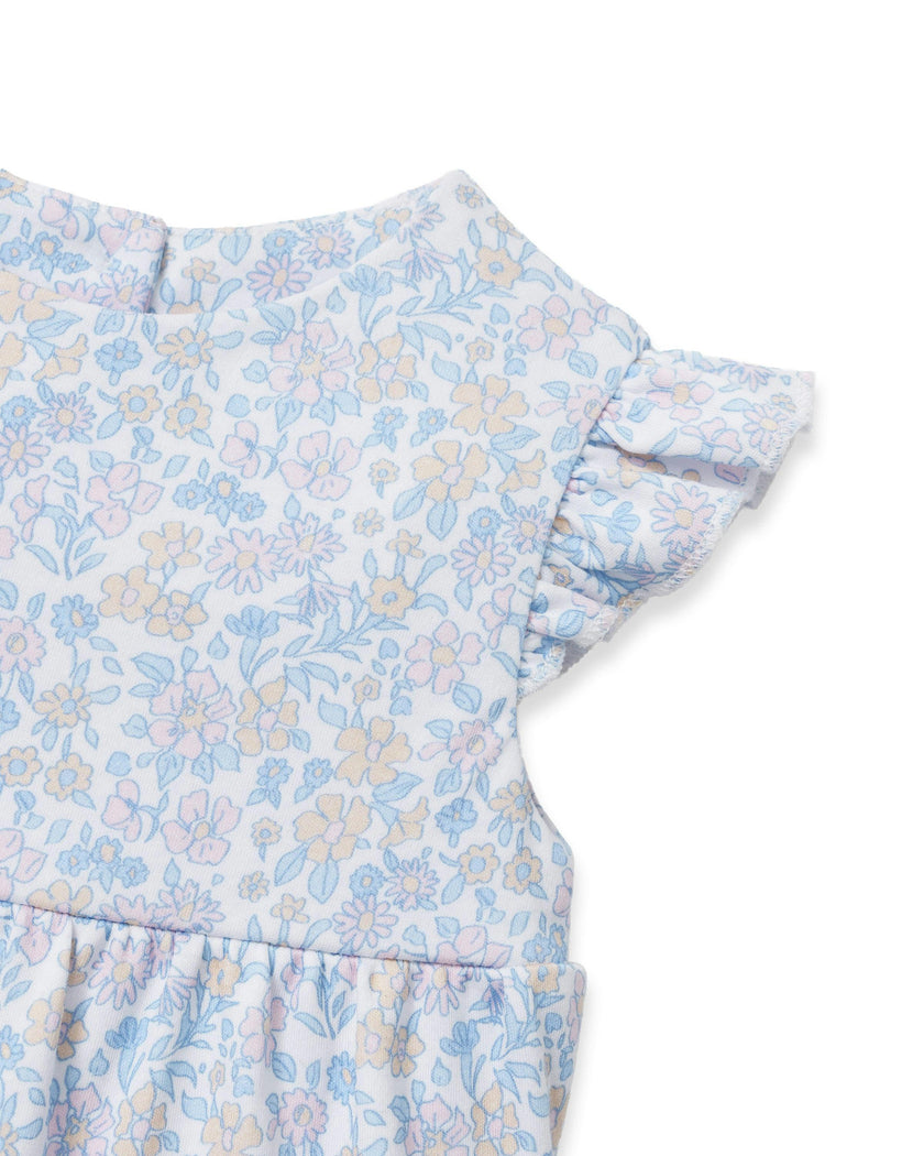 Baby's Pima Isla Play Romper in Fleur Blanche