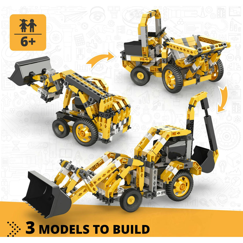 Creative Builder: Machinery Series - Backhoe Loader