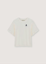 TNS Logo Woman T-Shirt Ecru