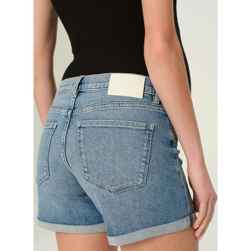 Zoie Jean Shorts Maternity Relaxed 4.5 | Lt Springdale Rolled