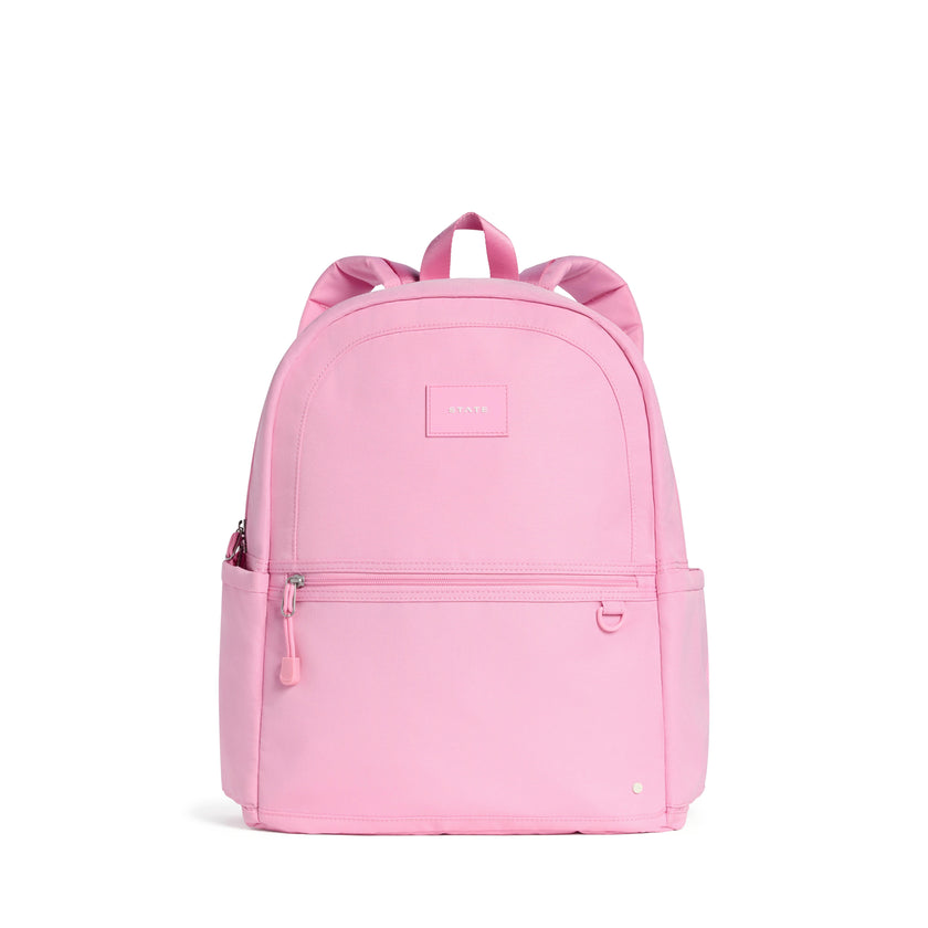 Kane Double Pocket Large Backpack, Pink