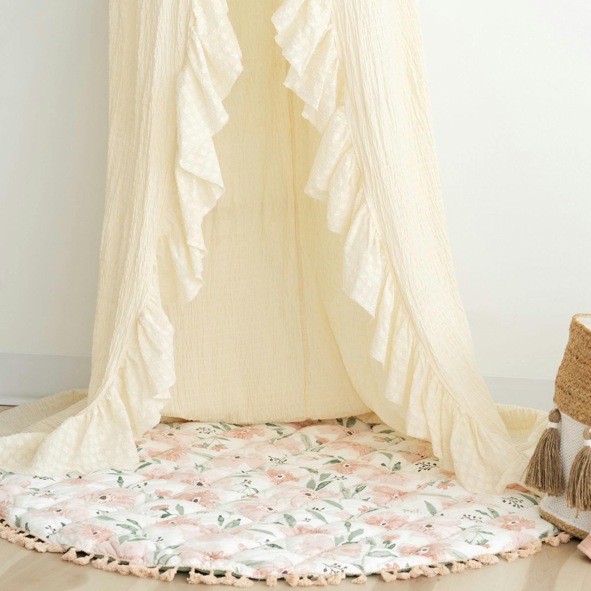 Parker Ruffle Nursery Canopy