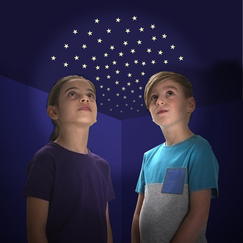 The Original Glowstars: Glow Starry Night Self-Adhesive Pads for Décor