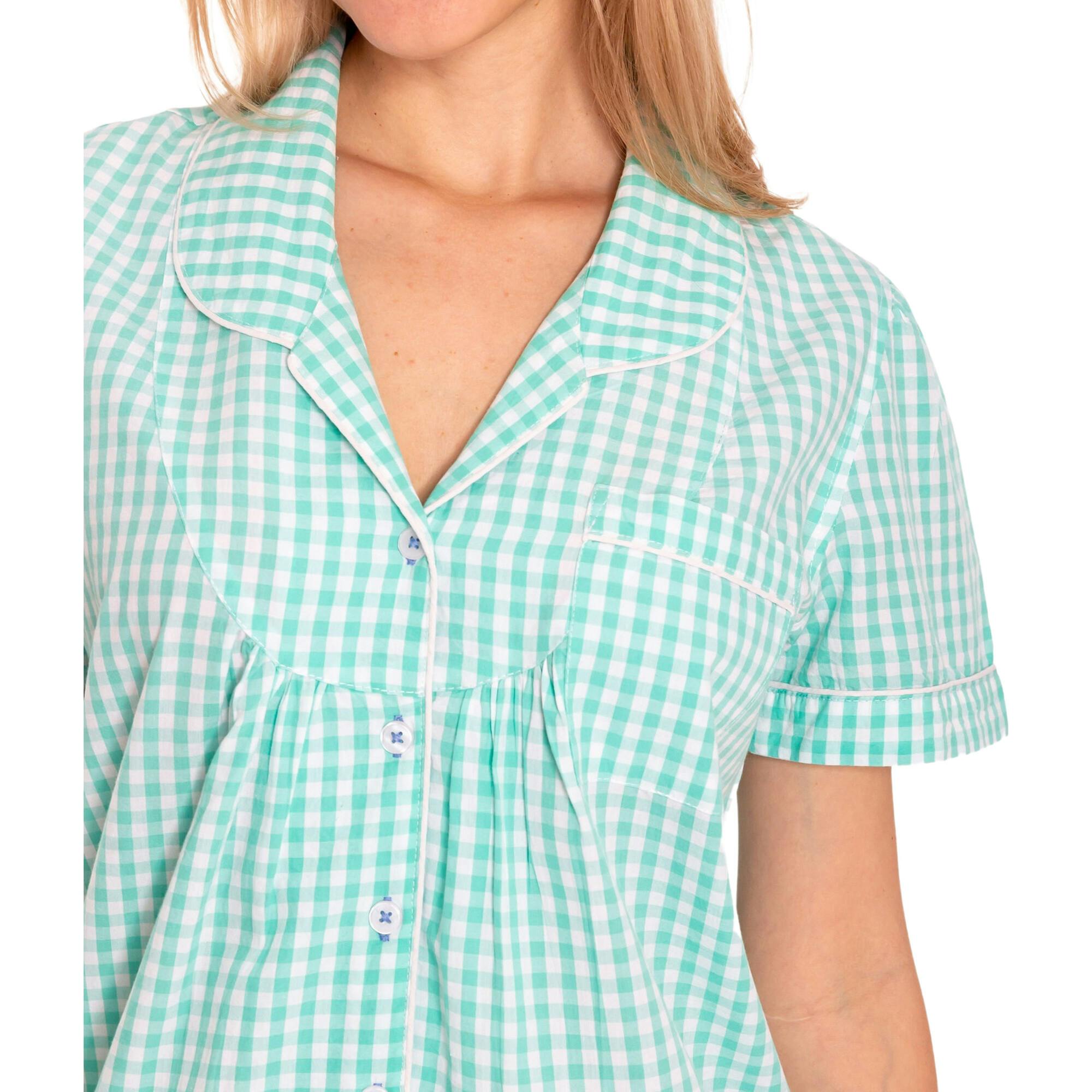 Women's Hepburn Gingham Short PJ Set