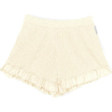 Mipounet SS26 Zoe Flammé, E Short Ecru