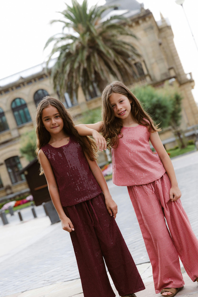 Berry Twinkle Top & Pants Set