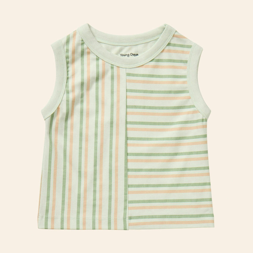 Stripe Mix Tank Top